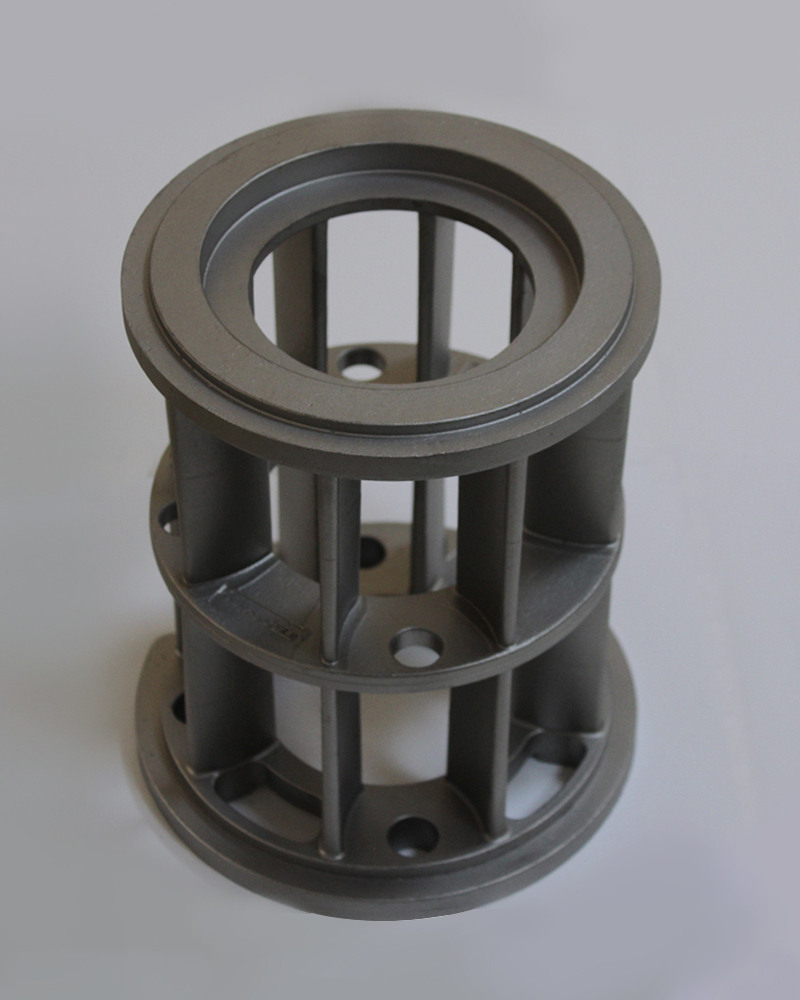 Precision cast pump or valve component example two